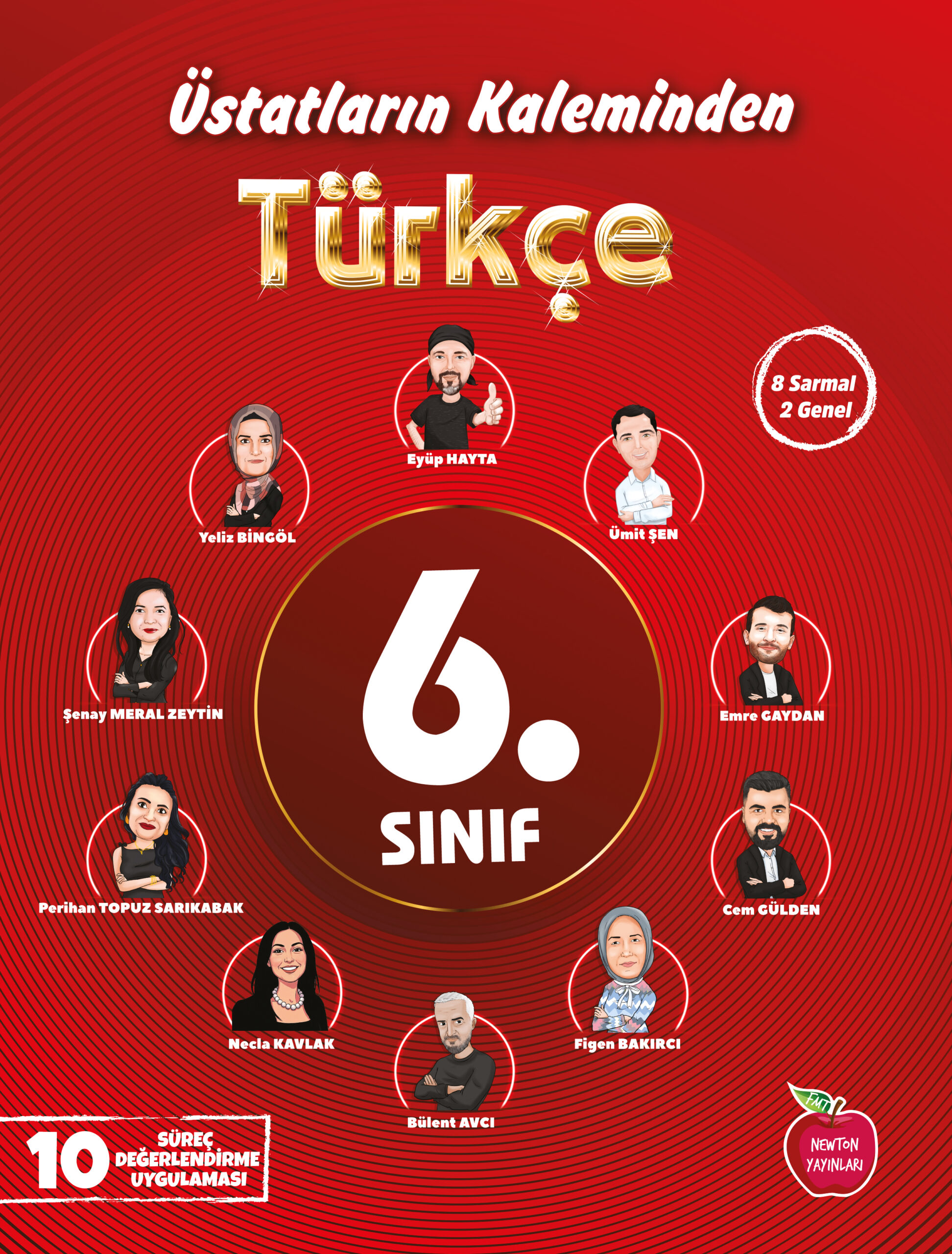 10lu Turkce kapak 6 6. Sınıf Üstatların Kaleminden 10'lu Türkçe Branş Denemesi - Görsel 1