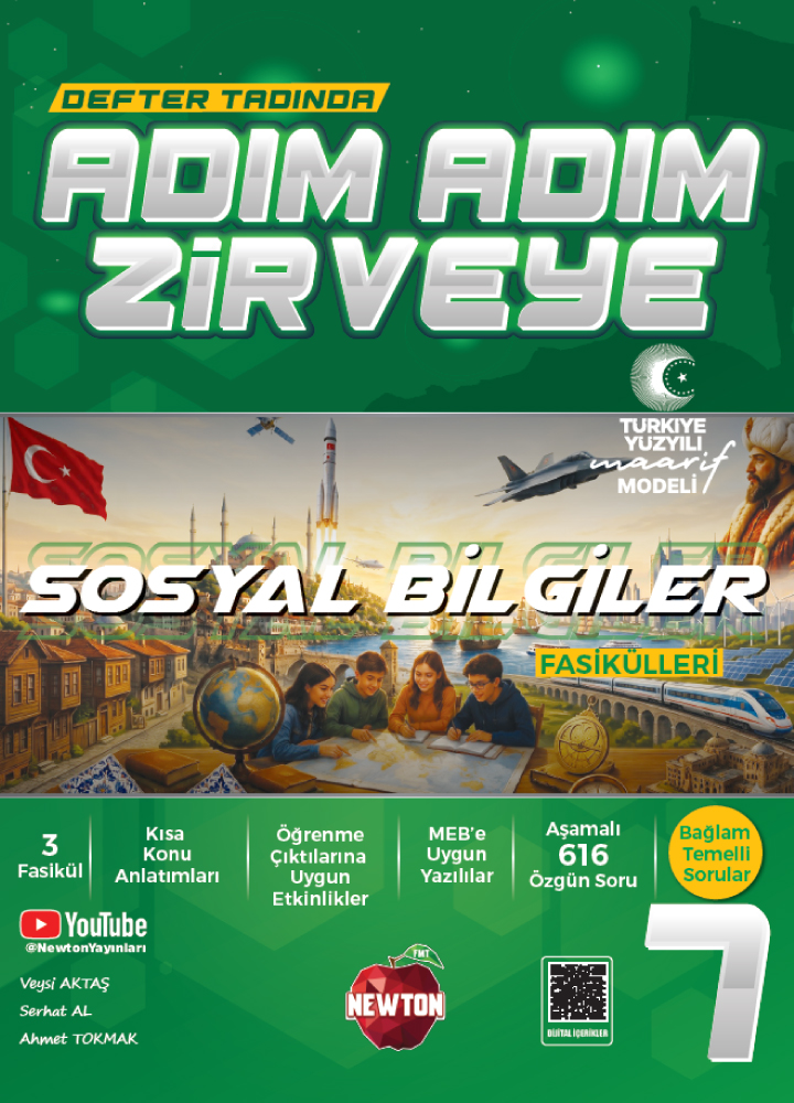 Newton-Web---Book-Covers---7-adim-adim-sosyal-fasikul-4 7. Sınıf Adım Adım Zirveye Sosyal Bilgiler Fasikülleri - Görsel 1