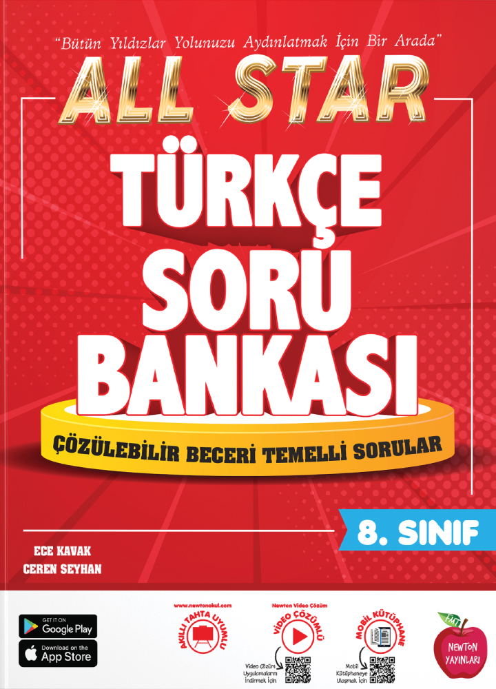 Newton-Web---Book-Covers---8-Sınıf-all-star-turkçe 8. Sınıf All Star Türkçe Soru Bankası - Görsel 1