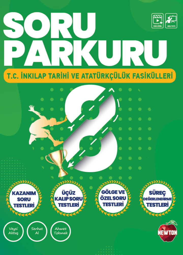 Newton-Web---Book-Covers---8-Sınıf-soru-parkuru-inkilap 8. Sınıf T.C. İnkılap Tarihi ve Atatürkçülük Soru Parkuru (LGS Hazırlık) - Görsel 1